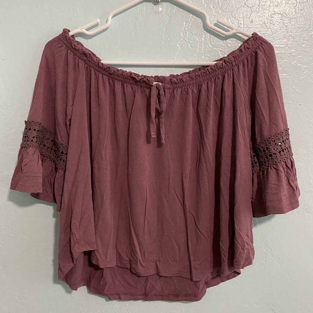 off the shoulder top